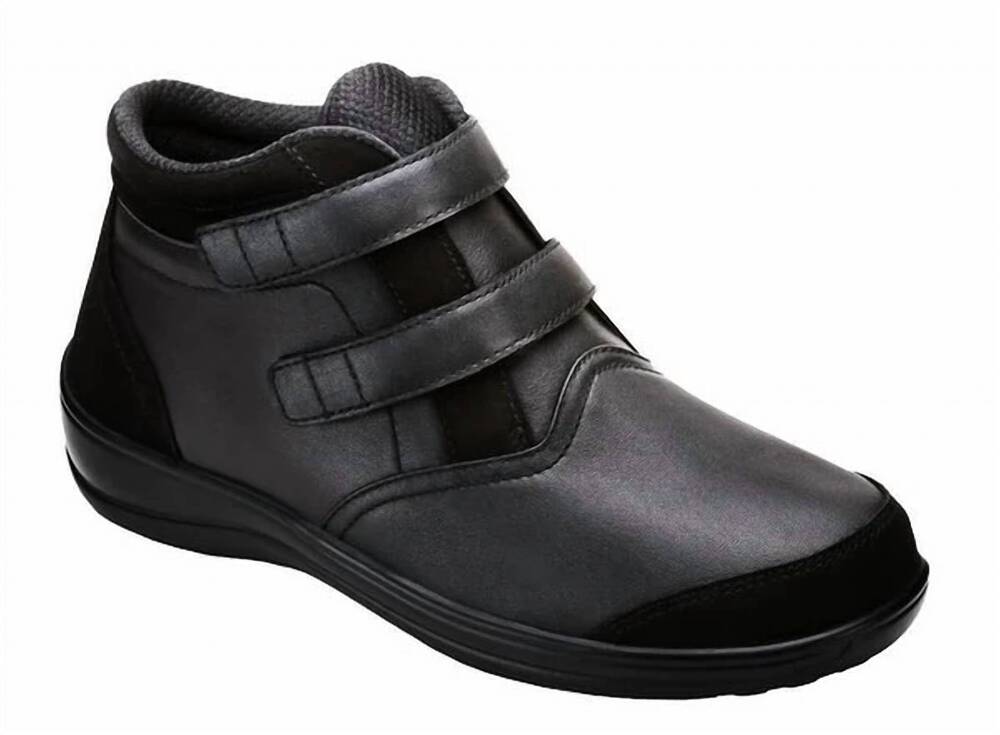 NEW ORTHOFEET women's tivoli orthopedic boot in black